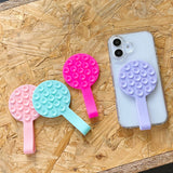 M82 Magnetic Suction Cup Phone Stand Holder Mount N52 Strong Magnets & Silicone Grip Hands-Free For Magsafe