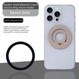 M88 Double-Sided Magnetic Liquid Silicone Ring Phone Holder- Instant Snap, Stay Ahead, UltraGrip Magnet, Shake-Proof, Wireless Charging Without Removing the Ring
