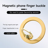 M53 Magnetic Phone Ring Holder Luxury Glitter or Skin-Feeling Magnetic Ring Double-Sided Metal for Magnet 360° Stand Phone Holder for iPhone 16 15 14 13 12
