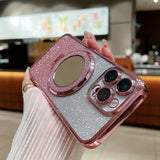 [MOQ 100/ color ] Kapuda Glitter mirror magnet phone holder/phone grip/phone cradle , universal
