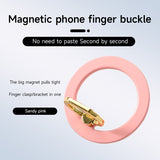 M53 Magnetic Phone Ring Holder Luxury Glitter or Skin-Feeling Magnetic Ring Double-Sided Metal for Magnet 360° Stand Phone Holder for iPhone 16 15 14 13 12