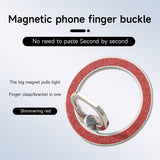 M53 Magnetic Phone Ring Holder Luxury Glitter or Skin-Feeling Magnetic Ring Double-Sided Metal for Magnet 360° Stand Phone Holder for iPhone 16 15 14 13 12