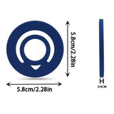 M45 Pull Ring Liquid Silicone Magnetic Phone Ring Holder- Newest Silicone Double Sided MagSafe Ring Magnetic Phone Holder Silicone Holder for iPhone 13 14 15 16