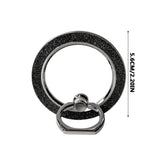 M7(Sparkling Diamond) Magnetic Phone Stand & Ring Holder – Foldable Adjustable Desk & Car Mount